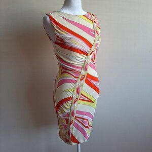 Emilio Pucci Mini Multicolor Dress Size 6